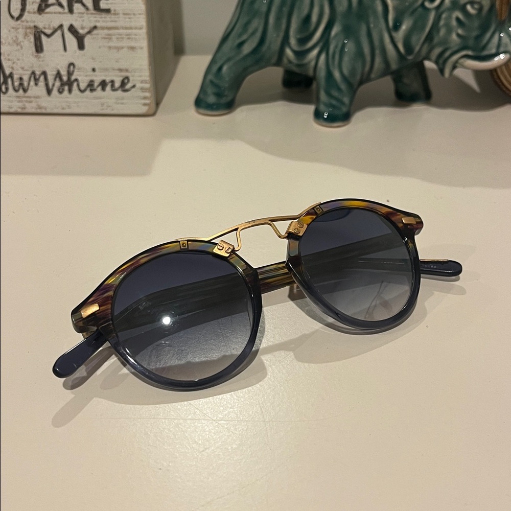 Krewe St Louis Round Sunglasses 46 23